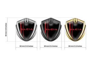 Dacia Emblem Fender Abzeichen Luxus Finish Aus Edelstahl